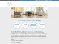 lungenfacharzt-muenchen.com Webseite Vorschau