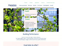 caverion.dk Webseite Vorschau