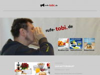 rufe-tobi.de Webseite Vorschau