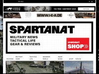 spartanat.com Webseite Vorschau