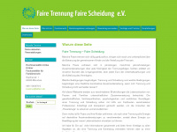 faire-trennung.com Webseite Vorschau