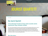 jouristquartett.de Webseite Vorschau
