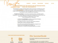 pranglconsulting.at Webseite Vorschau