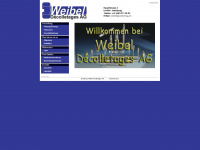 weibel-ag.ch Webseite Vorschau