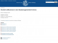 sankt-anna.ch Webseite Vorschau