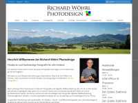 richard-woehrl.de Webseite Vorschau