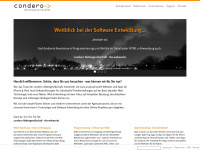 condero.com Webseite Vorschau
