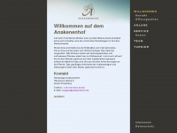 anakenenhof.de Webseite Vorschau