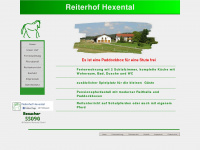 reiterhof-hexental.de Webseite Vorschau