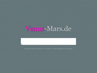 venus-mars.de Webseite Vorschau