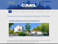 pension-carl.de Webseite Vorschau