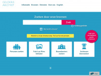 geldersarchief.nl Webseite Vorschau