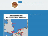 niederrheinische-irdenware.eu Webseite Vorschau