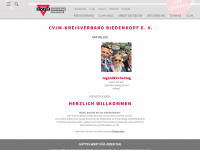 cvjm-kv-biedenkopf.de Webseite Vorschau