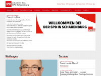 spd-schauenburg.de Webseite Vorschau