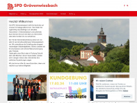 spd-graevenwiesbach.de Webseite Vorschau