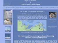 lighthouse-sailing.de Webseite Vorschau