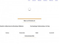 bootsbau-welkisch.de Webseite Vorschau