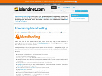 islandnet.com Webseite Vorschau