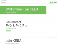 keba.com Webseite Vorschau