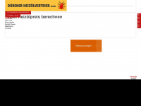duebener-heizoelvertrieb.de Webseite Vorschau
