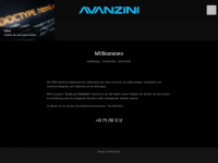 avanzini.ch Webseite Vorschau