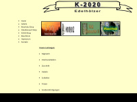 k-2020.de Webseite Vorschau