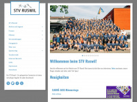 stv-ruswil.ch Webseite Vorschau