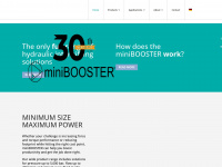 minibooster.com Webseite Vorschau