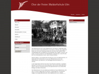 waldorfschule-chor.de Webseite Vorschau