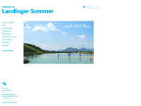 landinger-sommer.at Webseite Vorschau