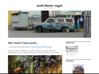 wdvogel.wordpress.com Webseite Vorschau