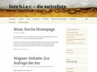listebier.wordpress.com Webseite Vorschau