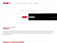 safetec.biz Webseite Vorschau