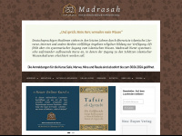 madrasah.de Webseite Vorschau