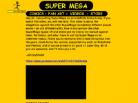 supermegacomics.com Webseite Vorschau