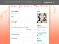 rosazuckerwattenwelt.blogspot.com Webseite Vorschau