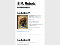 bmrobots.wordpress.com Webseite Vorschau