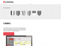 camac.ch Webseite Vorschau