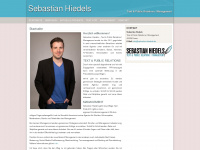 sebastian-hiedels.de Webseite Vorschau