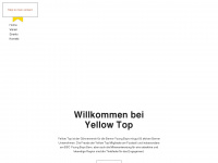 yellowtop-bern.ch Webseite Vorschau