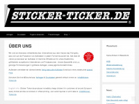 sticker-ticker.de Webseite Vorschau