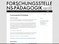 forschungsstelle.wordpress.com Webseite Vorschau