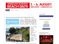 beach-days-ueberlingen.de Webseite Vorschau
