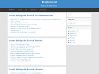 blogbasis.net Webseite Vorschau