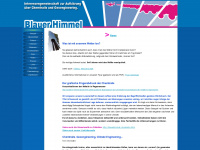blauerhimmel.ch Webseite Vorschau