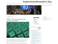 ratgeberimmobilienmakler.wordpress.com Webseite Vorschau