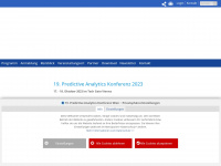 predictive-analytics.at Webseite Vorschau