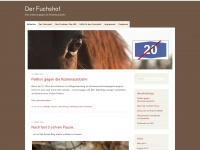 fuchshof.wordpress.com Webseite Vorschau