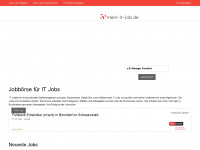 mein-it-job.de Webseite Vorschau